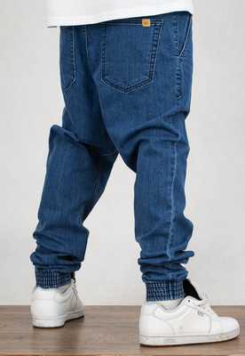 Spodnie SSG Jeansy Slim Skin jeans light blue