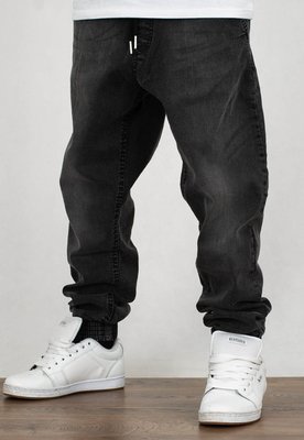 Spodnie SSG Jogger Slim Double Pocket Classic wycierane medium black