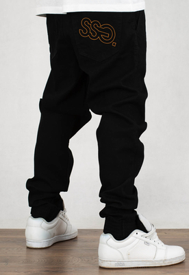 Spodnie SSG Jogger Slim Jeans Outline SSG czarny jeans