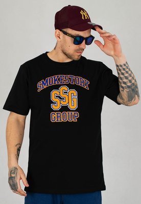 T-Shirt SSG College czarny