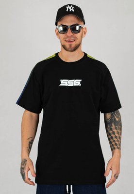 T-Shirt SSG Lampas Color czarny