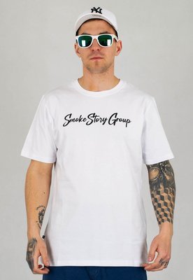 T-Shirt SSG Written biały