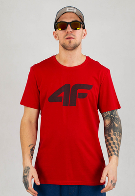 T-shirt 4F TSM353 czerwony