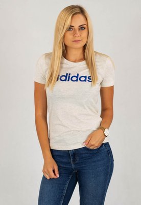 T-shirt Adidas W E Lin GD2932 biały