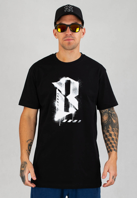 T-shirt B.O.R. Biuro Ochrony Rapu B Paint czarny