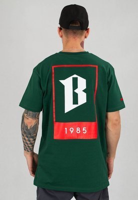 T-shirt B.O.R. Biuro Ochrony Rapu BOR 1985 ciemno zielony