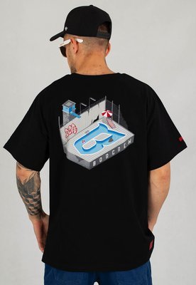 T-shirt B.O.R. Biuro Ochrony Rapu Baggy Pool czarny