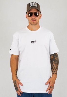 T-shirt B.O.R. Biuro Ochrony Rapu Bor New Small Logo biały