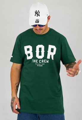 T-shirt B.O.R. Biuro Ochrony Rapu Borcrew The Crew zielony
