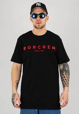 T-shirt B.O.R. Biuro Ochrony Rapu Borcrew czarny