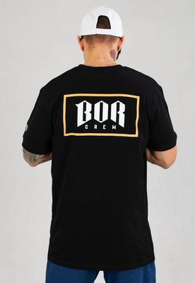 T-shirt B.O.R. Biuro Ochrony Rapu Small BOR czarny