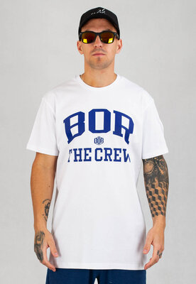 T-shirt B.O.R. Biuro Ochrony Rapu The Crew biały