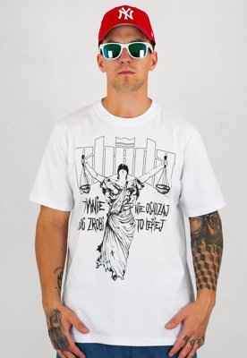 T-shirt Chada Nie Osądzaj biały