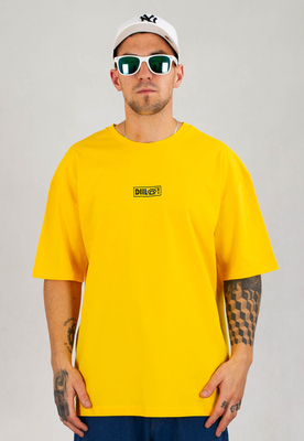 T-shirt Diil Baggy Frame żółty