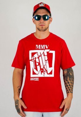 T-shirt Diil Destroy czerwony