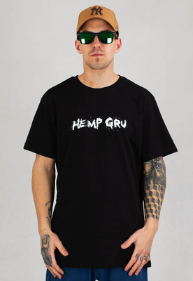 T-shirt Diil Hempgru czarny