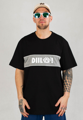 T-shirt Diil Pipping czarny
