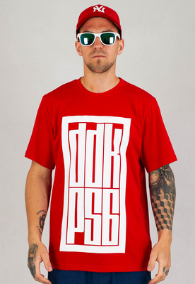 T-shirt Dudek P56 Frame czerwony