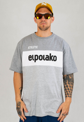 T-shirt El Polako Athletic szary