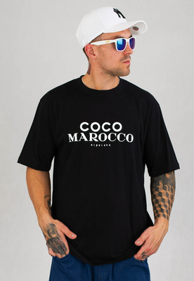 T-shirt El Polako Coco Marocco czarny