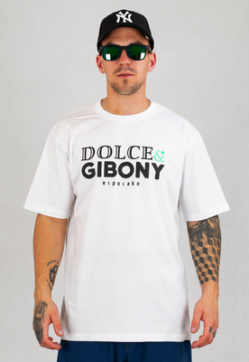 T-shirt El Polako Dolce & Gibony biały