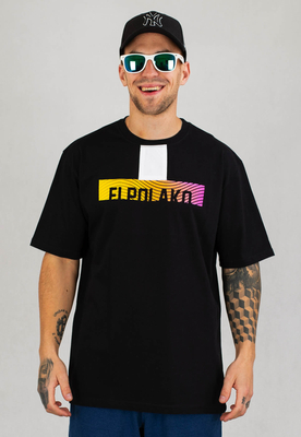 T-shirt El Polako Fala czarny