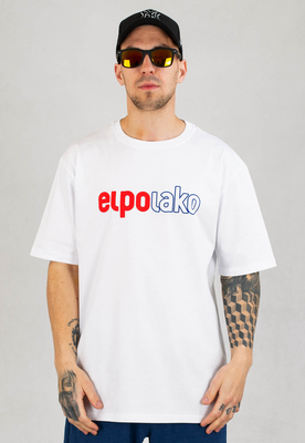 T-shirt El Polako Full Out biały