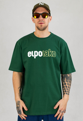 T-shirt El Polako Full Out zielony
