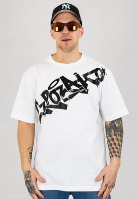 T-shirt El Polako Graffiti biały + Płyta Gratis