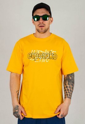 T-shirt El Polako Me Elpo żółty