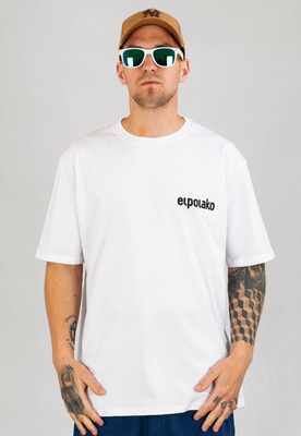T-shirt El Polako Mini EP biały