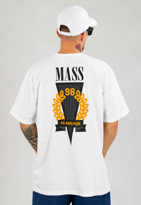T-shirt Mass Monopoly biały