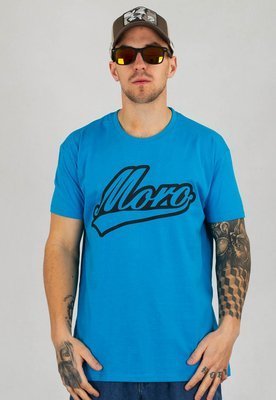 T-shirt Moro Sport Baseball błękitny