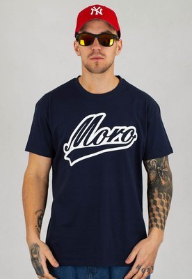 T-shirt Moro Sport Baseball granatowy