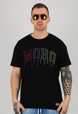 T-shirt Moro Sport Drip czarny