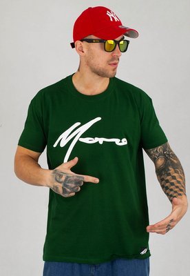 T-shirt Moro Sport Paris zielony