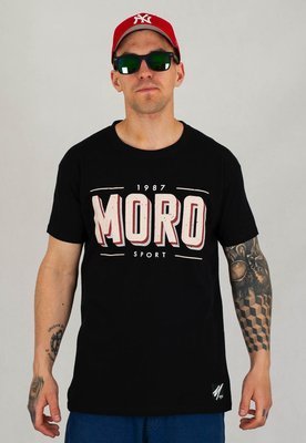 T-shirt Moro Sport Retro czarny