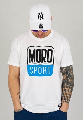 T-shirt Moro Sport Simple biały