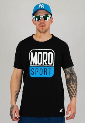 T-shirt Moro Sport Simple czarny