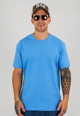T-shirt Niemaloga 190 One Color jasno niebieski