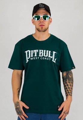 T-shirt Pit Bull Basic Fast ciemno zielony