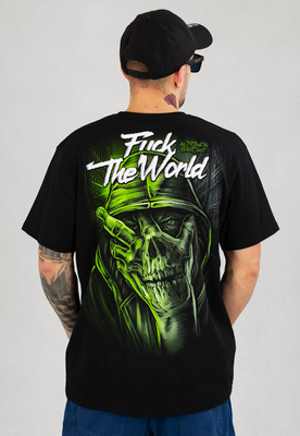 T-shirt Pit Bull F**k The World 19 czarny