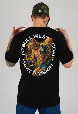 T-shirt Pit Bull Fight Club 19 czarny