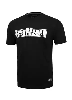 T-shirt Pit Bull Garment Washed 210 Classic Boxing czarny
