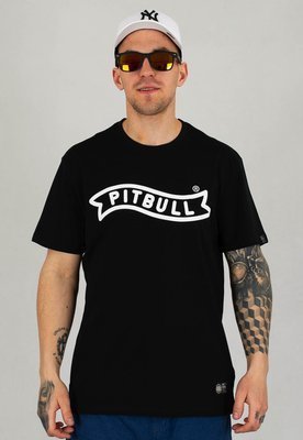T-shirt Pit Bull Gun czarny