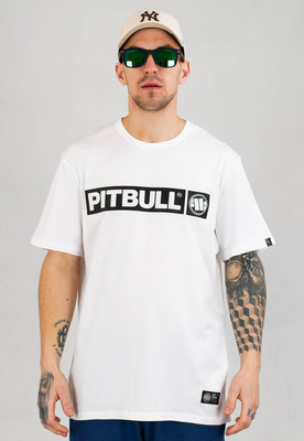 T-shirt Pit Bull Hilltop 170GSM biały