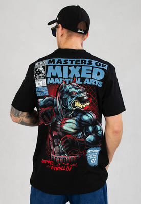 T-shirt Pit Bull Master Of MMA czarny