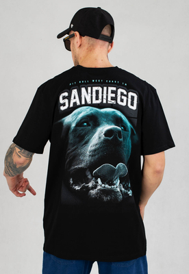 T-shirt Pit Bull San Diego 2019 czarny