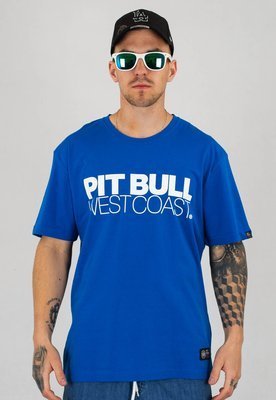 T-shirt Pit Bull TNT niebieski