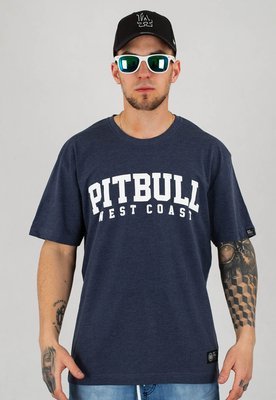 T-shirt Pit Bull Wilson granatowy melanż